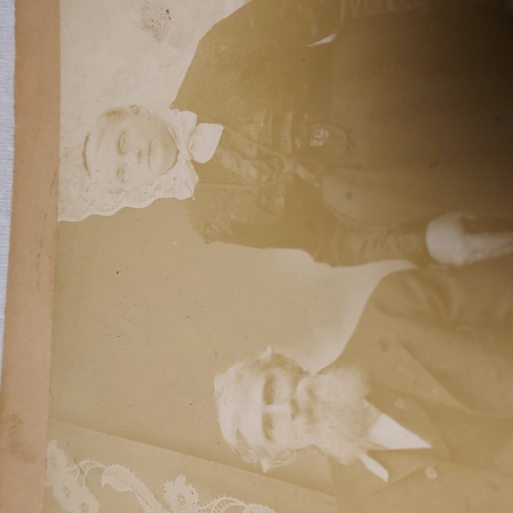 Antique Cabinet Card Photos Ed Gayne Montreal Coulombe Photos St Leon Quebec - Picture 4 of 8